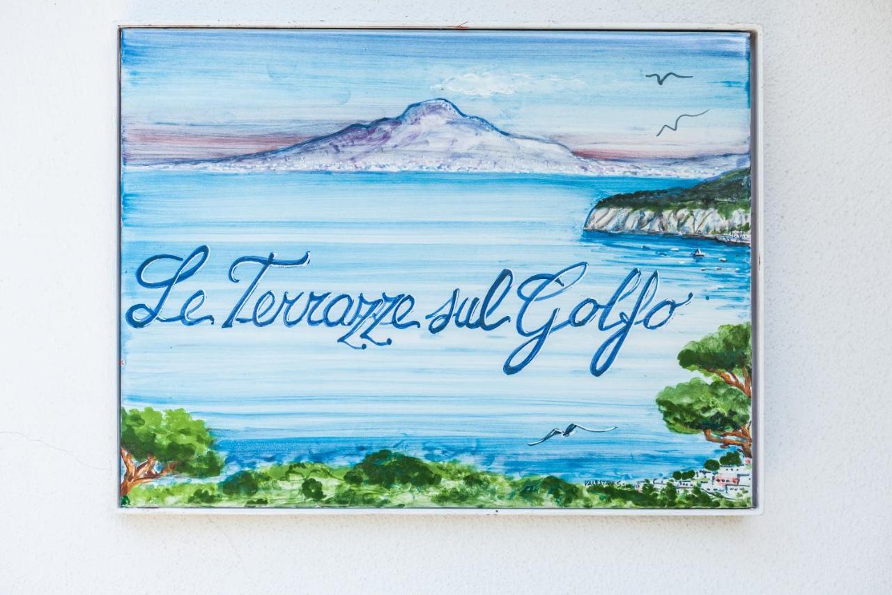 Villa La Terrazza Sul Golfo Sorrent Exterior foto